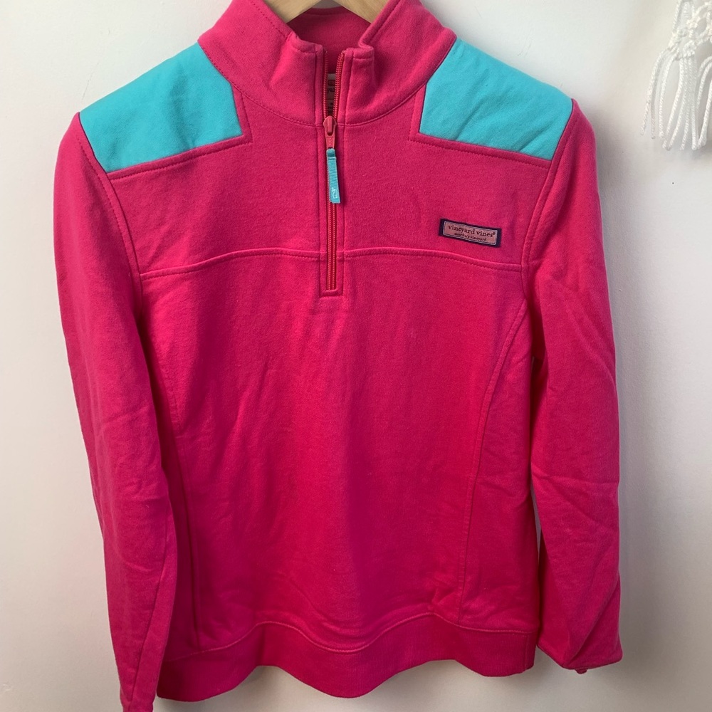 Vineyard Vines Women’s S Hot Pink Teal Shep Jacket